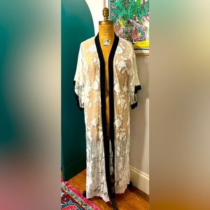Free people lace kimono